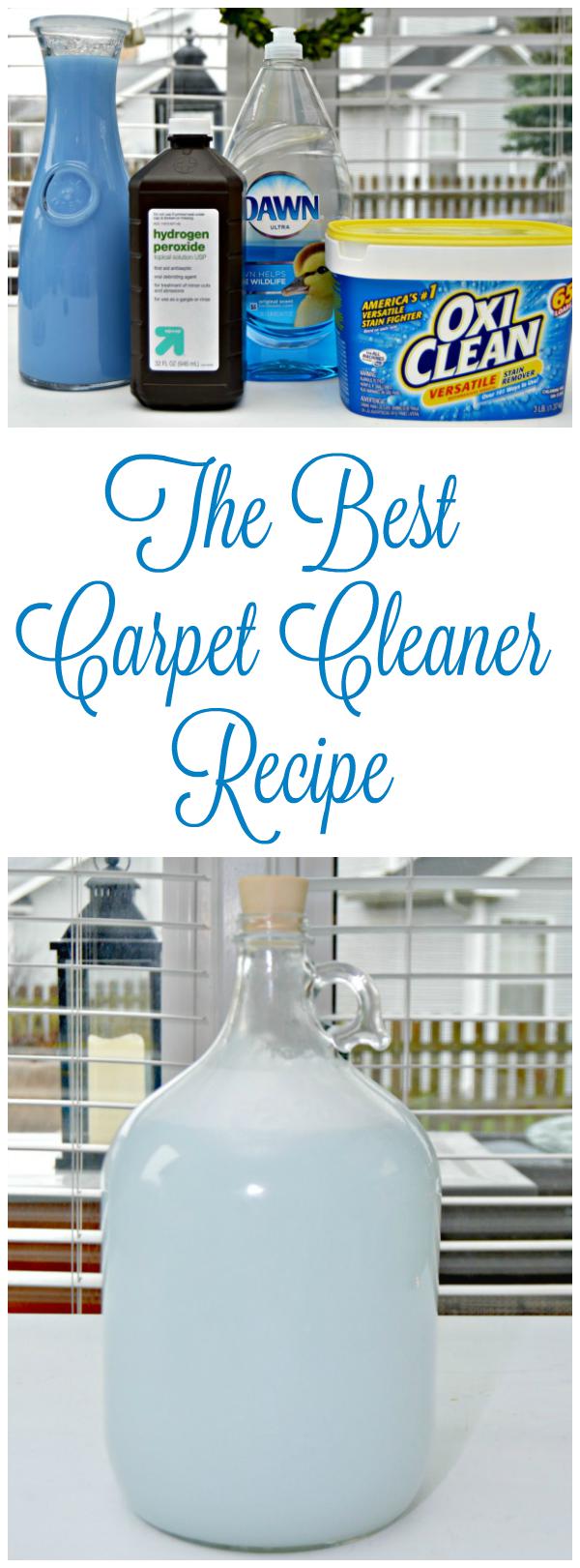 Homemade Carpet Cleaner