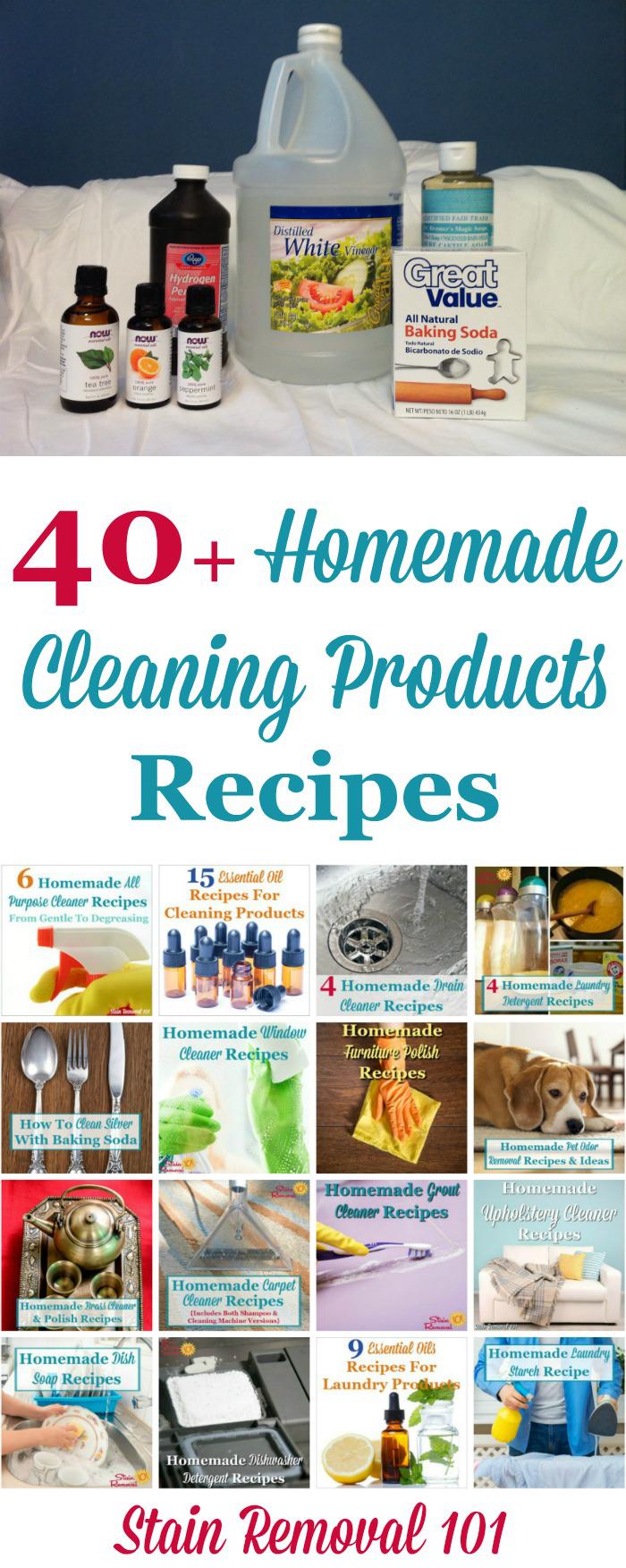 15 Types of Homemade All-Purpose Cleaning Agents 