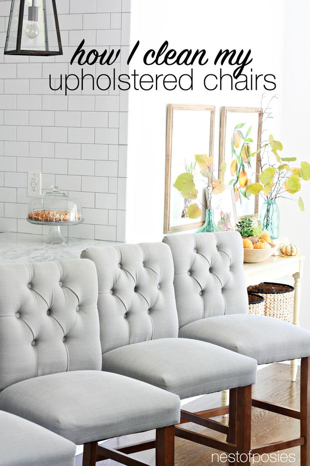 How to Clean an Upholstered Chair