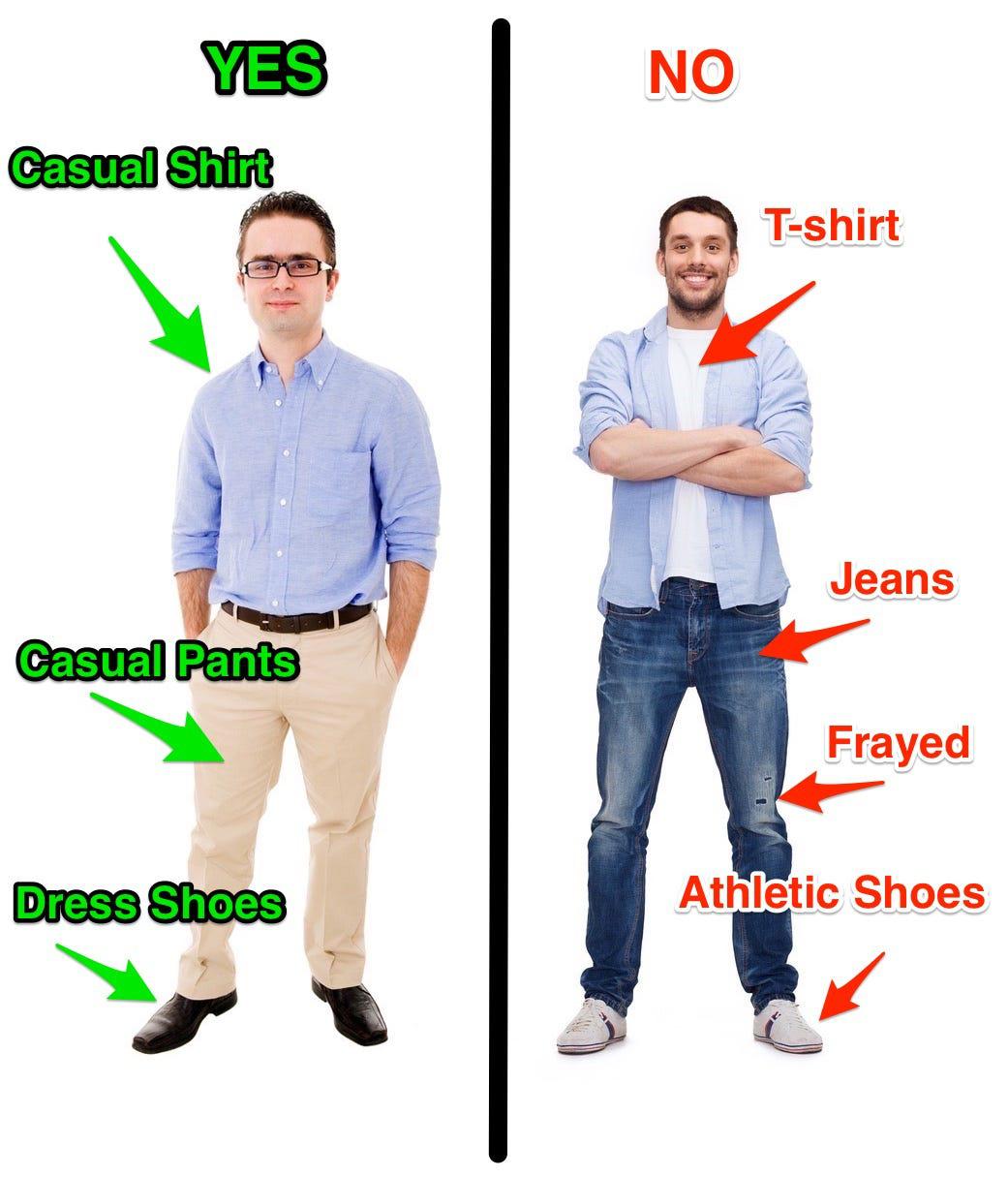 A Relaxed, Casual Dress Code for Work