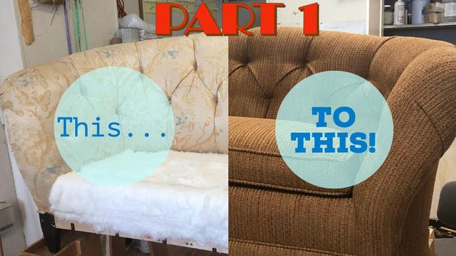 How to Reupholster Furniture 