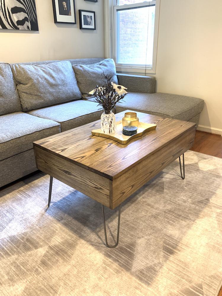 How to Make a Coffee Table With Lift Top