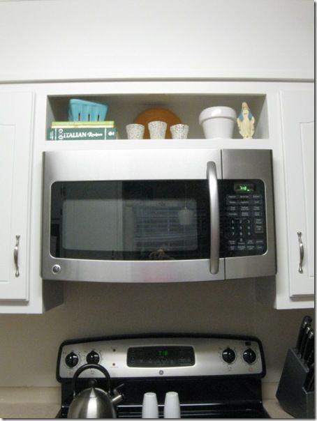 Can I install an over the range microwave without a cabinet? 