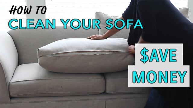 How to clean a sofa: tips to make your life easier