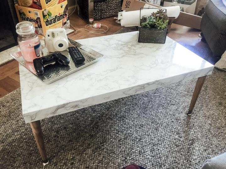 How to Build a Marble-Top Coffee Table