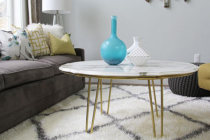 How to Build a Marble-Top Coffee Table 