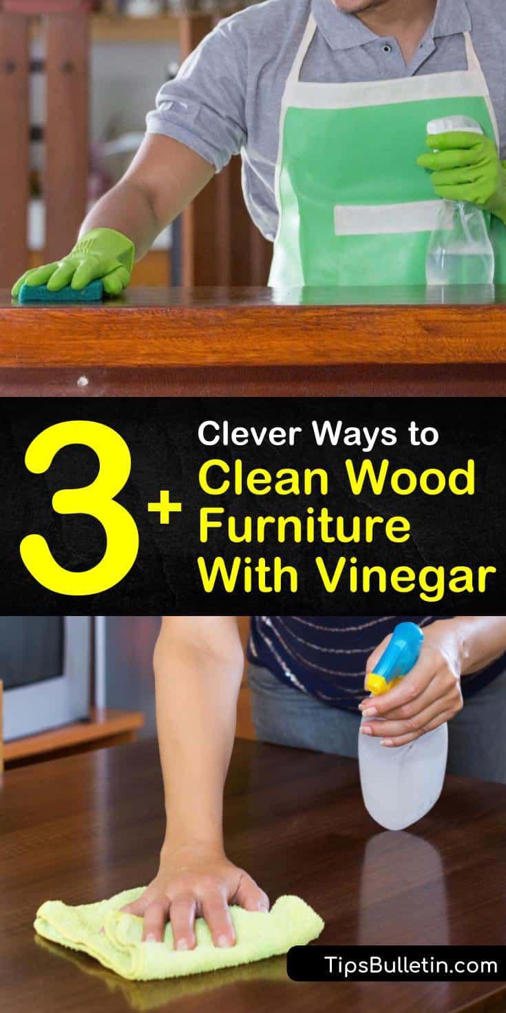 How to Clean Wood Furniture with Vinegar 