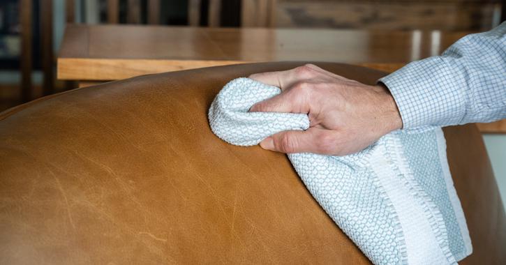 How to Remove Sweat Stains from a Leather Sofa