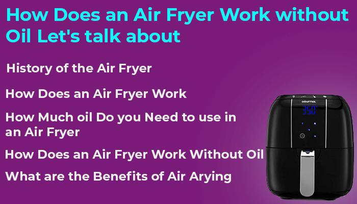 Can You Use an Air Fryer Without Oil …let’s Find Out 
