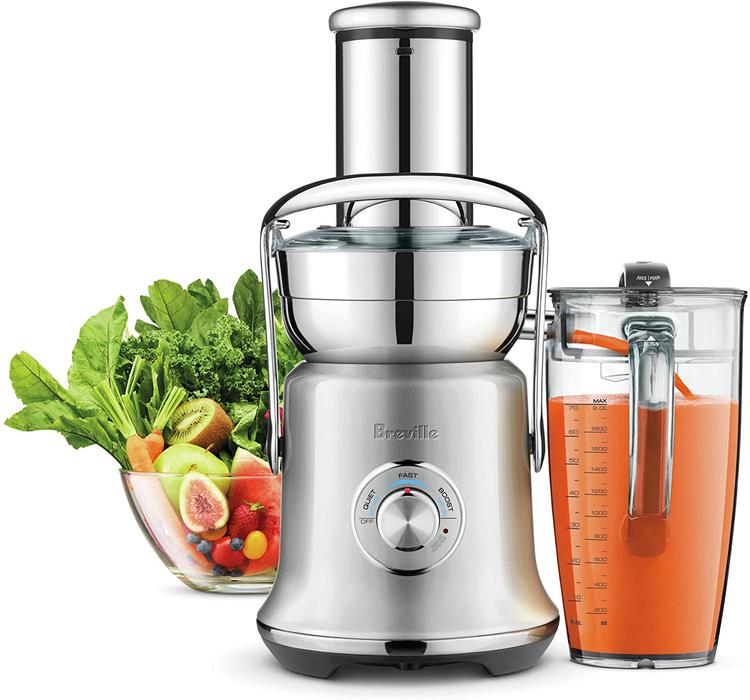 These 3 Best-Selling Breville Juicers Are Up to 47 Percent Off At Sur La Table Right Now 1. Breville Juice Fountain Cold Plus 2. Breville Juice Fountain Cold 3. Breville 3X Bluicer Pro Blender & Juicer 