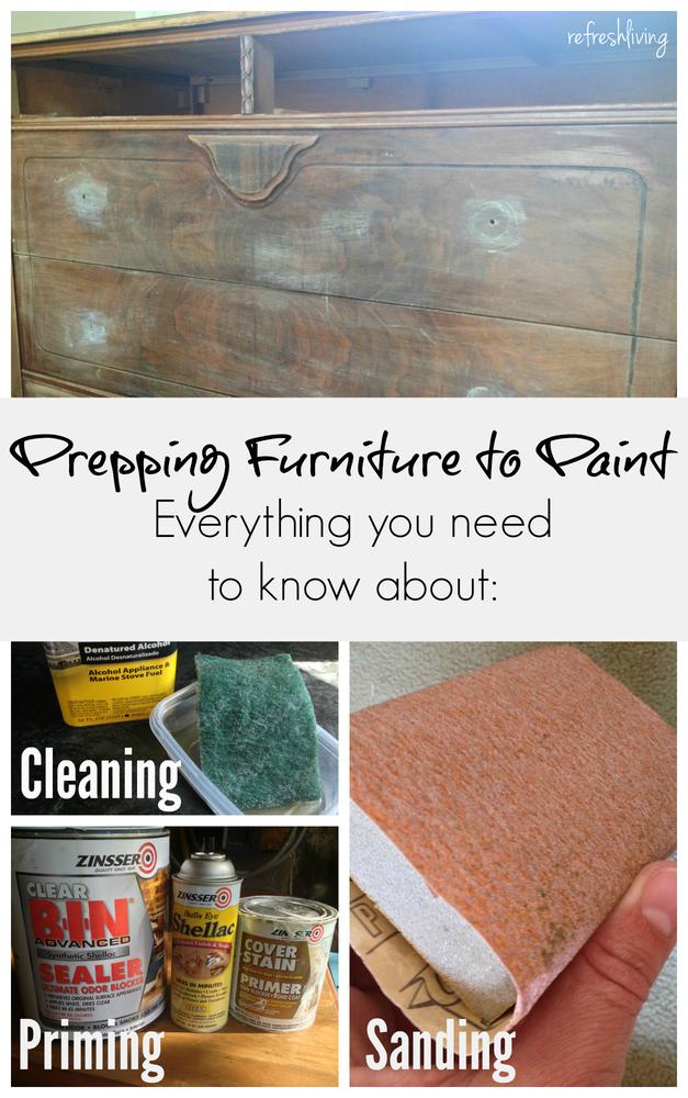 How to Clean Painted Furniture