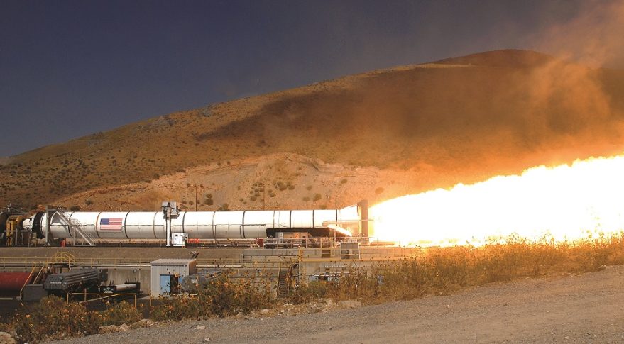 In the wake of Northrop-Orbital merger, Aerojet’s solid rocket engine business teetering on the brink