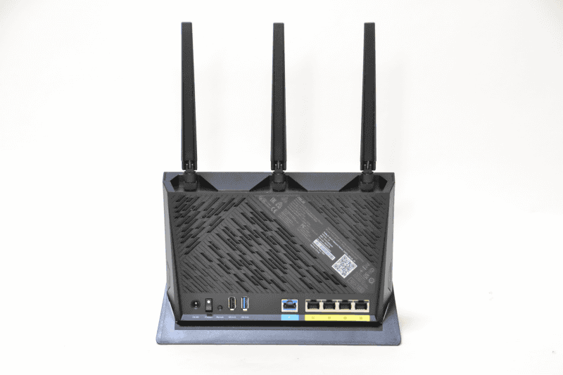 What is the appeal of ASUS "RT-AX86S", a "mid-sized Wi-Fi router" with a maximum of 4804 Mbps on Wi-Fi 6?