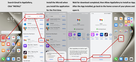 Steps to Add the Gmail App to My New Huawei MatePad Pro 12.2 Steps to Add the Gmail App to My New Huawei MatePad Pro 12.2
