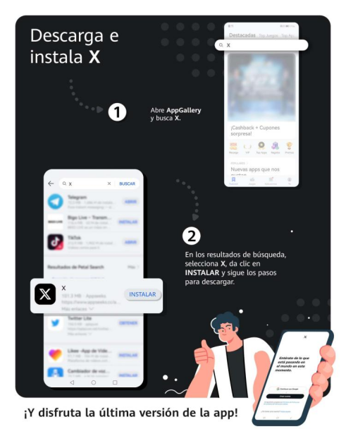 ¿Cómo instalar Twitter en un teléfono Huawei en 2026? 