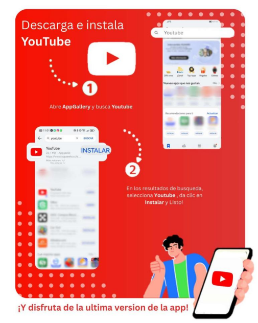 Solución de problemas de descargas de YouTube en dispositivos Huawei 
